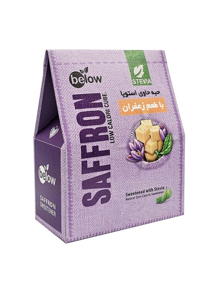 حبه زعفران بدون شکر استویا 300 گرمی