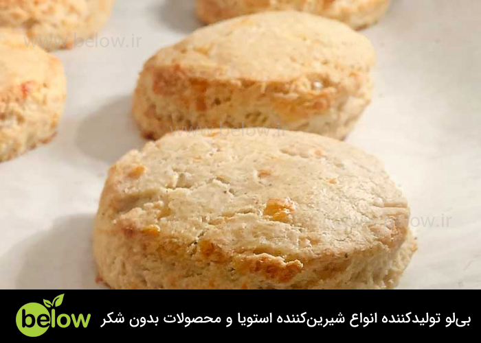 بیسکویت بدون شکر با عسل