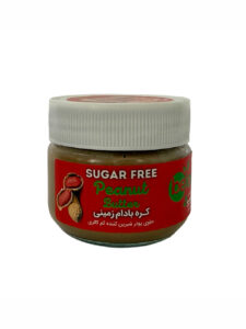 کره بادام زمینی بدون شکر 200 گرمی