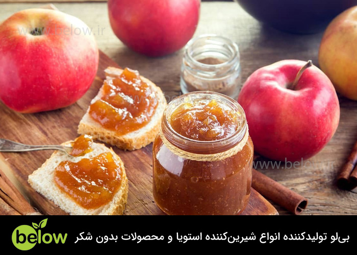 طرز تهیه مربا سیب رژیمی با استویا