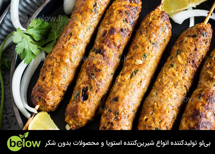 طرز تهیه کباب مرغ و سالاد برای شام دیابتی ها
