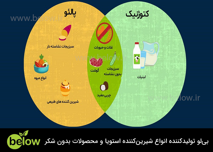 تفاوت رژیم پالئو و کتوژنیک در چیست؟