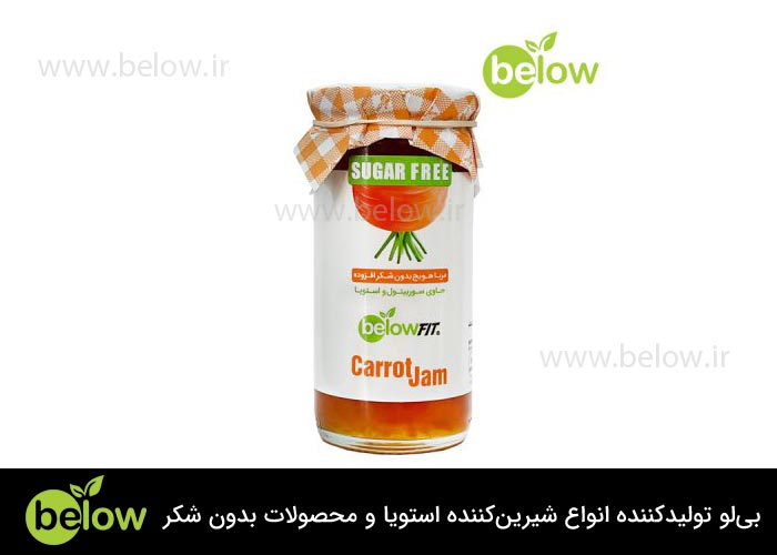 مربا و ژله بدون شکر استویا