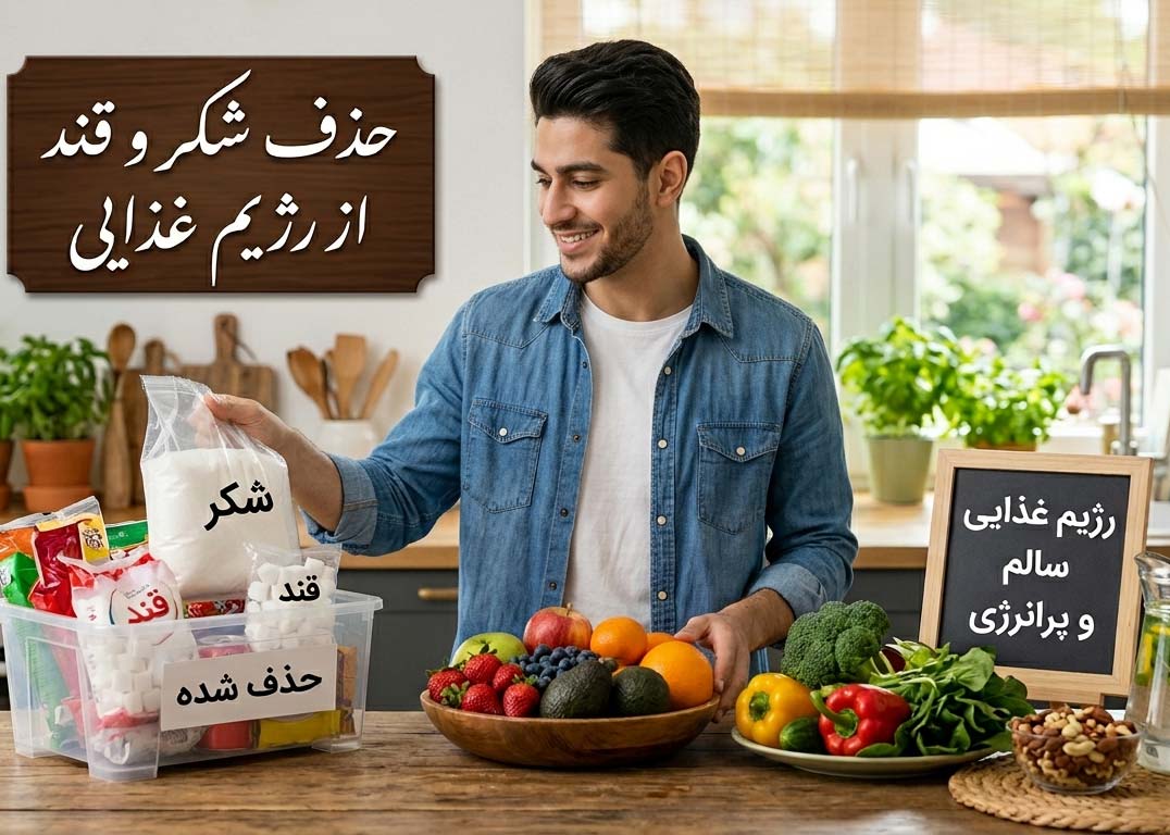 کاهش وزن موفق با رژیم بدون قند | راهکارها، مزایا و چالش‌ها